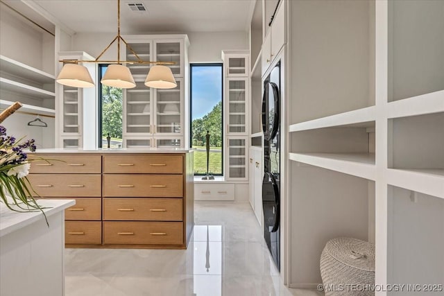 5835 E 139th St S, Bixby, OK 74008 - spacious closet featuring light marble finish floors