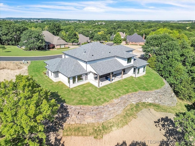 5835 E 139th St S, Bixby, OK 74008 - aerial view of property and surrounding area