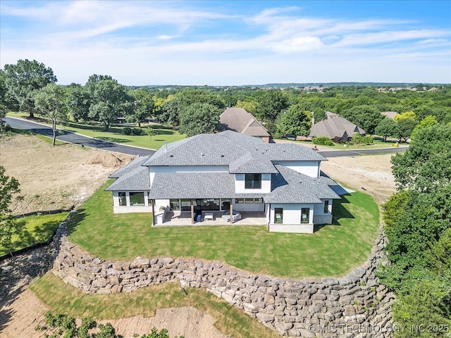 5835 E 139th St S, Bixby, OK 74008 - view from above of property