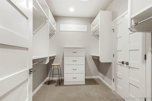 1109 W 84th Pl S, Tulsa, OK 74132 - walk in closet with light colored carpet