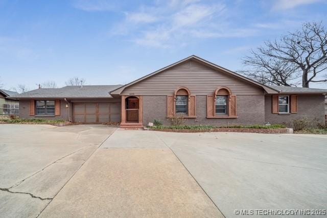 view of ranch-style home