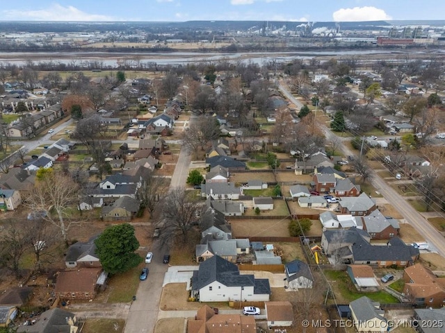 birds eye view of property featuring a residential view