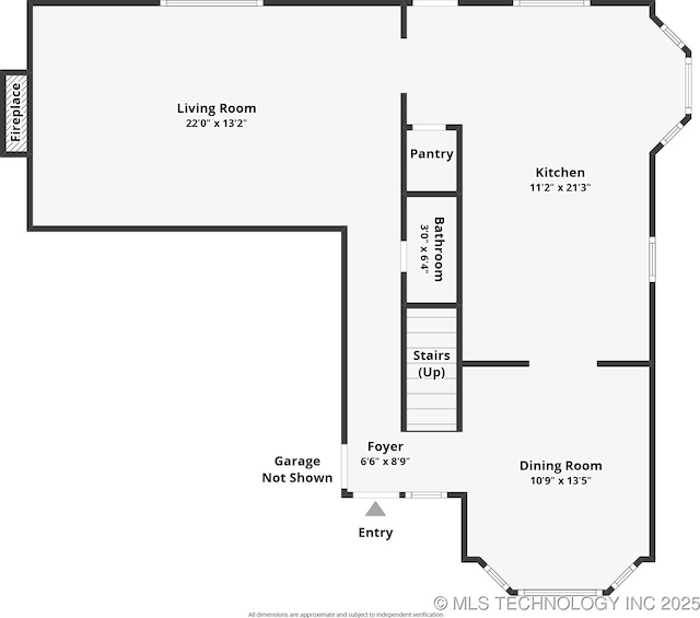1504 N 26th St, Broken Arrow, OK 74014 - view of home floor plan