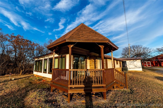 view of back of house