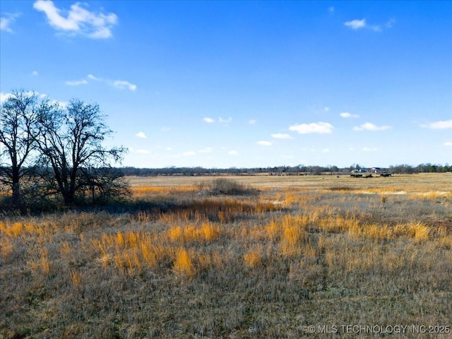 view of nature with a rural view