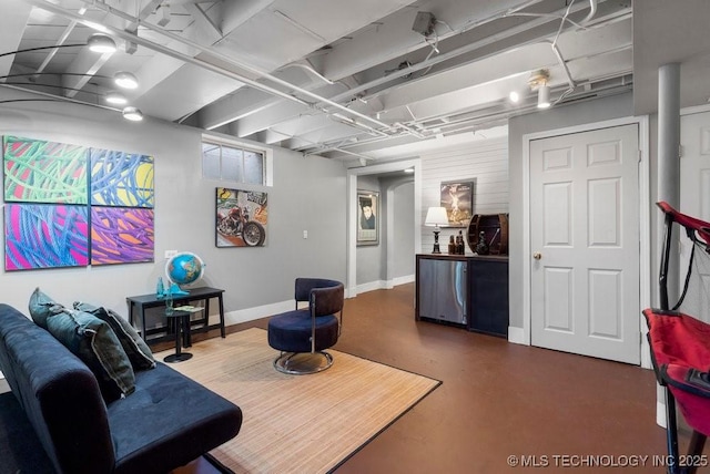 view of living room