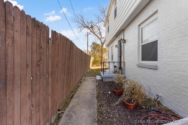 view of property exterior