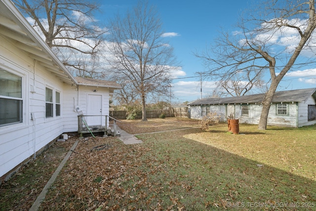 view of yard