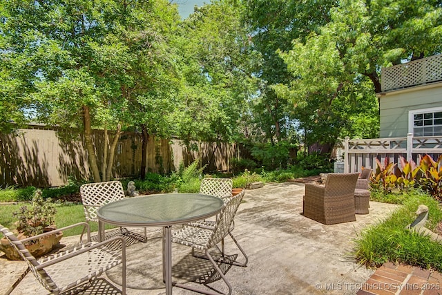 view of patio / terrace