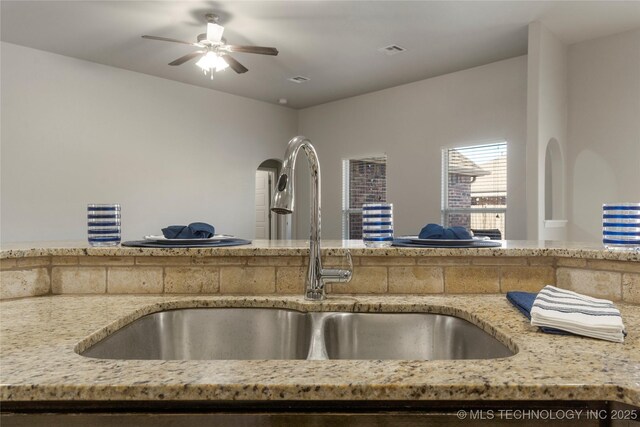 kitchen with sink