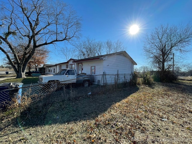 view of side of home