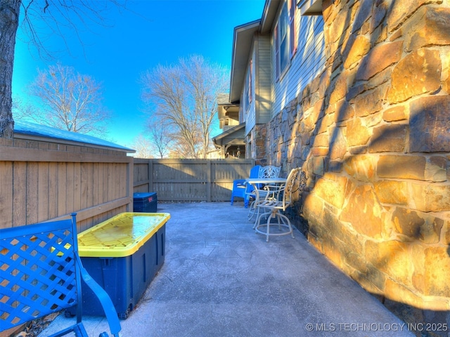 view of patio / terrace