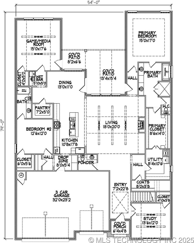 4006 S Dogwood Pl, Broken Arrow, OK 74012 - property floor plan