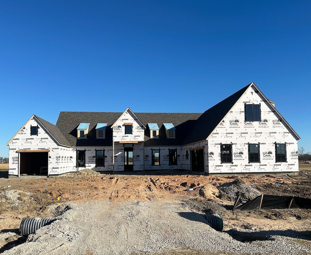 view of property under construction