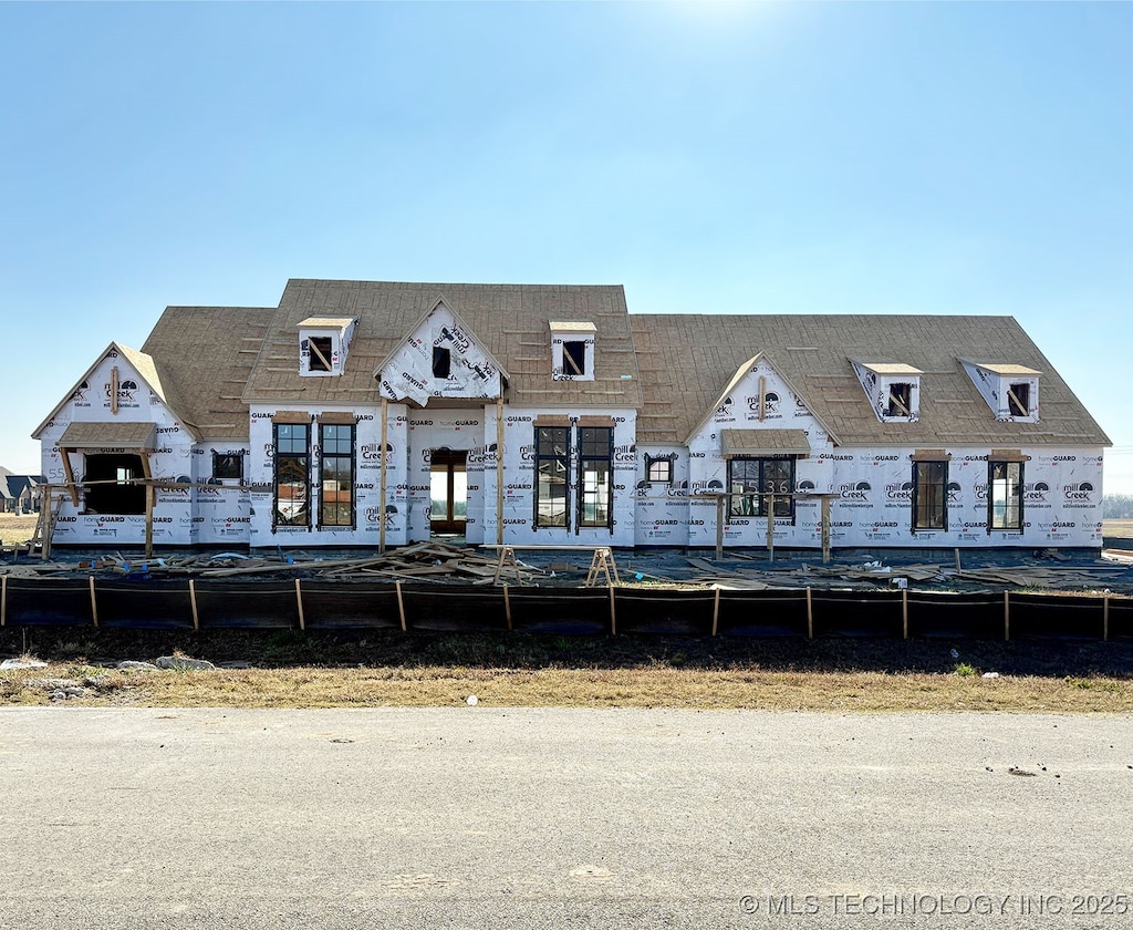 view of property in mid-construction