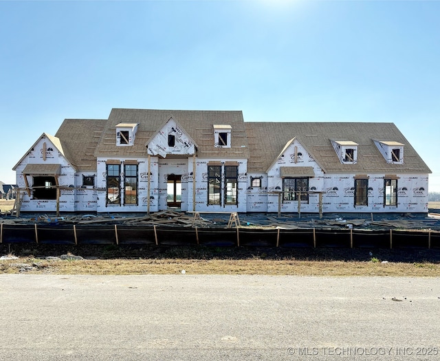 view of property in mid-construction