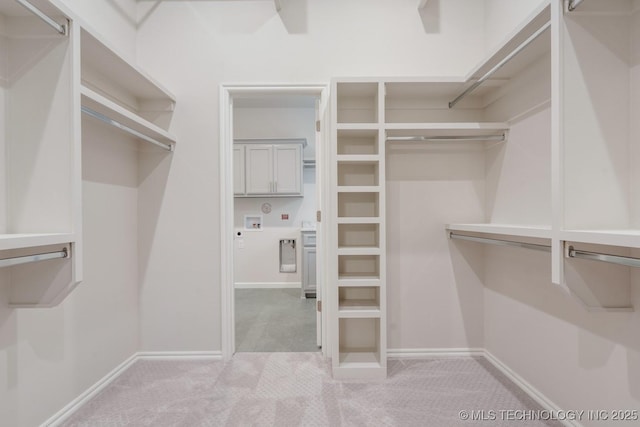 5809 E 126th Pl S, Tulsa, OK 74008 - walk in closet with light carpet