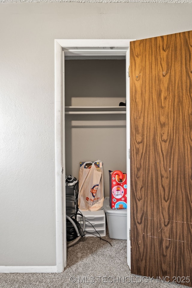 view of closet