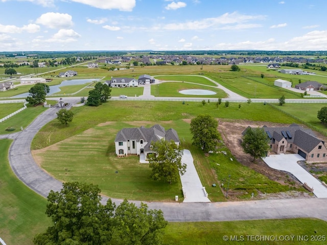 223 W 172nd St S, Mounds, OK 74047 - aerial view of a large body of water