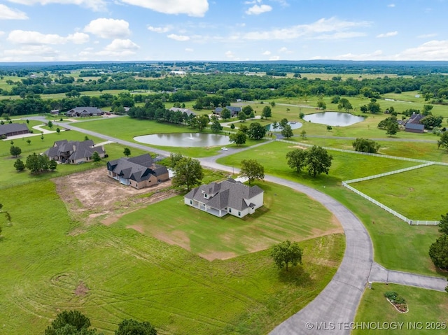 223 W 172nd St S, Mounds, OK 74047 - drone / aerial view of a large body of water