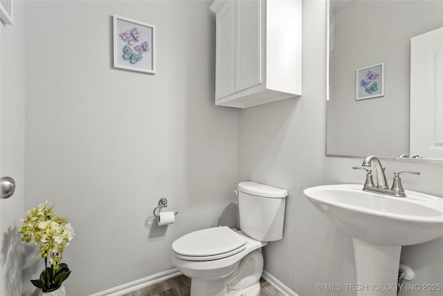 bathroom with toilet