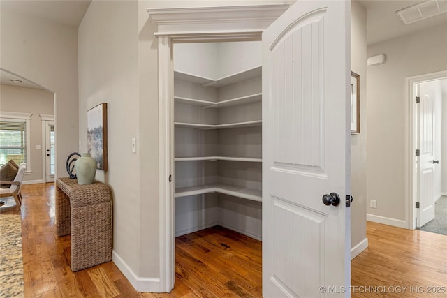 view of pantry