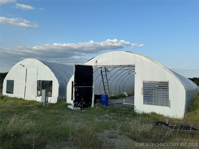 view of outdoor structure