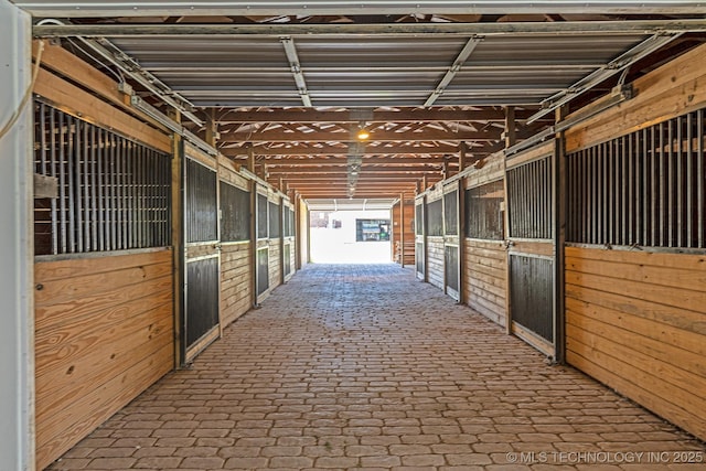 view of stable