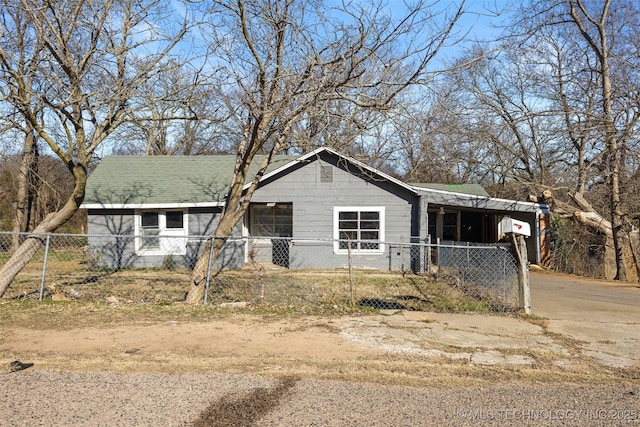 view of front of house