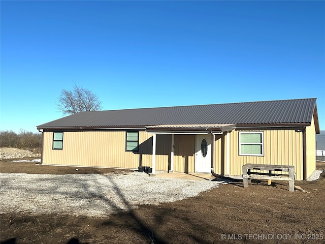 view of back of house