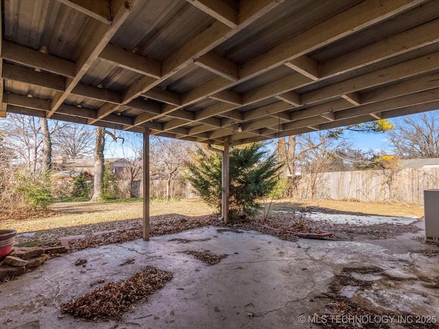 view of patio