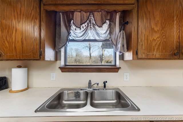 kitchen with sink