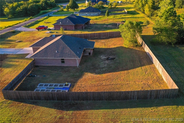 drone / aerial view