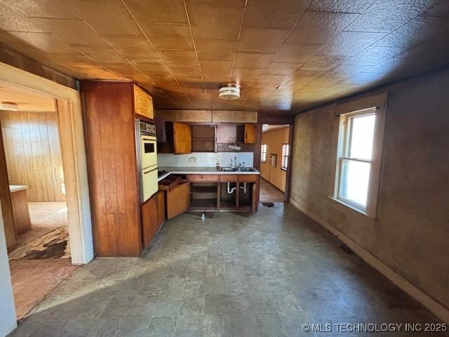 kitchen with sink and oven