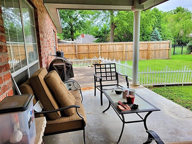 view of patio / terrace