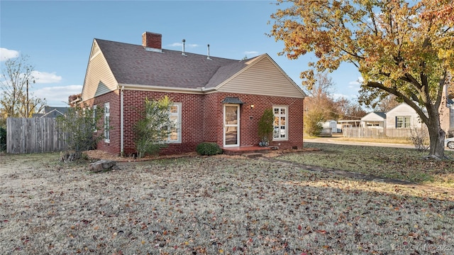 view of back of house