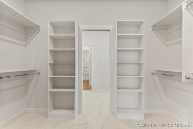 view of spacious closet