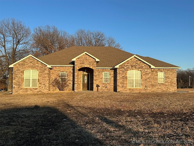 view of ranch-style home