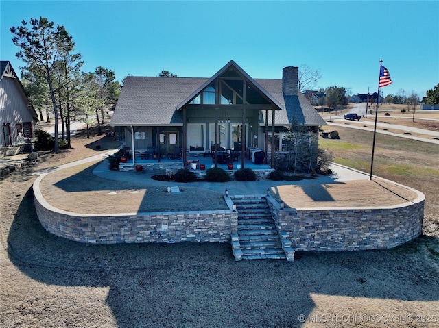 view of rear view of house