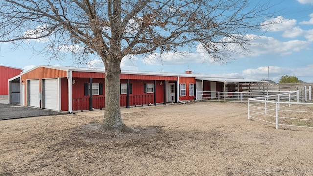 view of stable