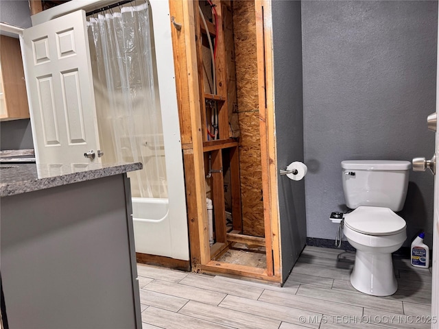 bathroom with toilet