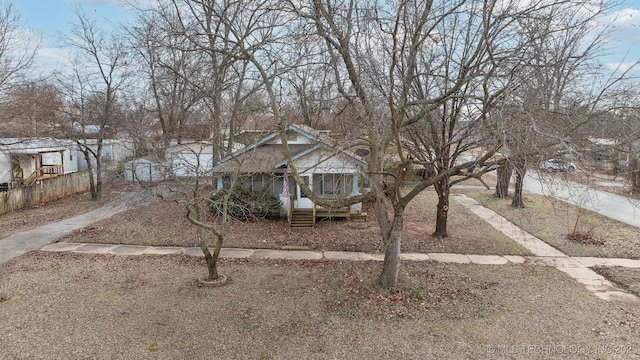 view of front of house featuring a porch