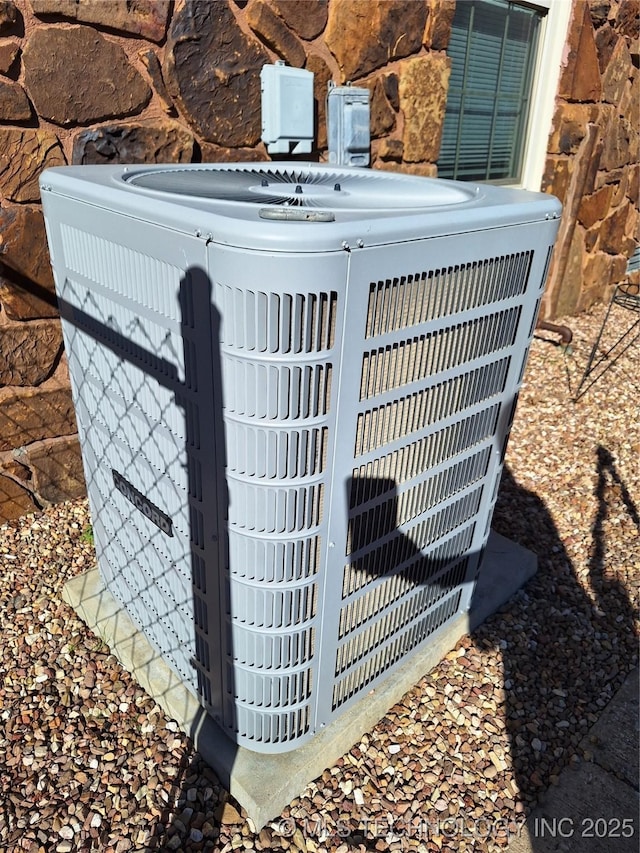 exterior details featuring central air condition unit