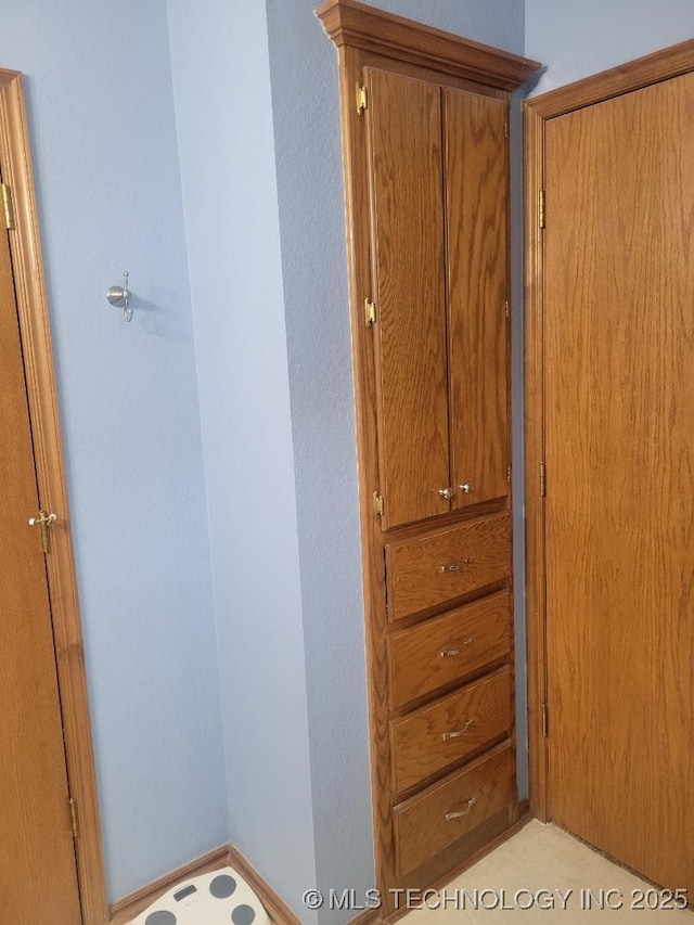 view of closet