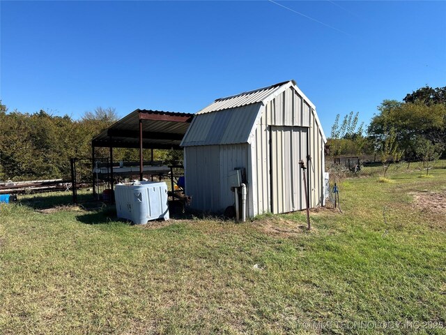 5804 Samuel Rd, Kingston, OK 73439 - view of shed