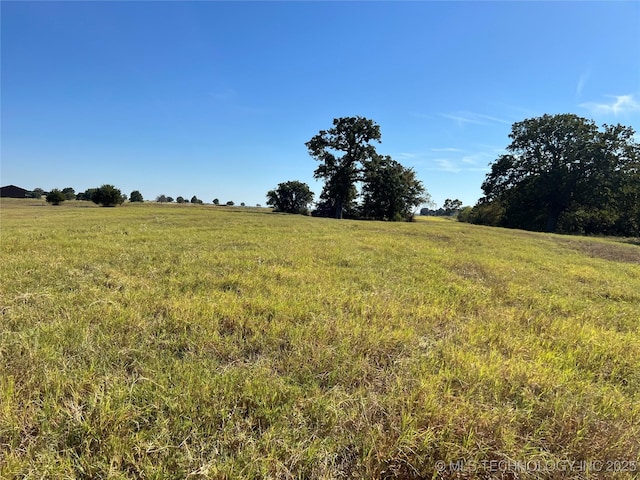 5804 Samuel Rd, Kingston, OK 73439 - view of yard featuring a view of rural / pastoral area