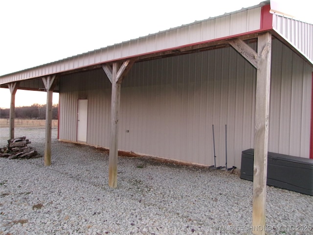 10500 W 123rd Rd, Oktaha, OK 74450 - view of outdoor structure