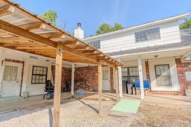 view of back of house