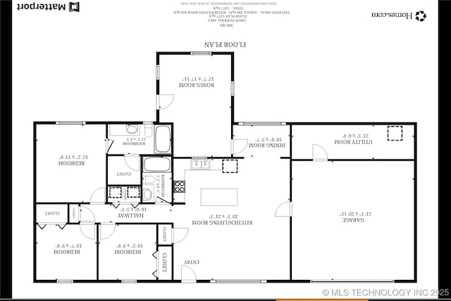 1799 W Main St, Westville, OK 74965 - home floor plan