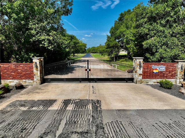 view of gate